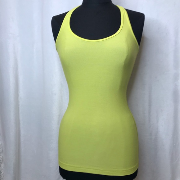 lululemon athletica Tops - Lululemon neon yellow cool racerback CRB tank